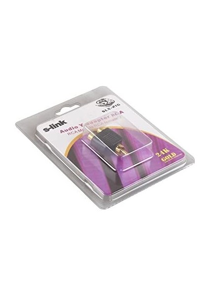 SLX-216 Audio Y- Adapter Rca Çevirici fırsatları