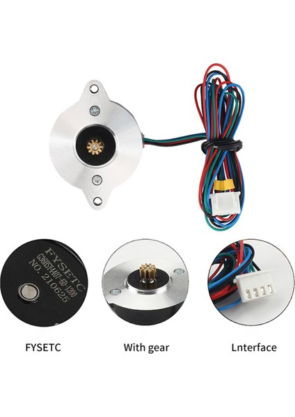 Sherpa Mini Extruder Için 36STH17-1004AHG Step Motor 2.4 (Yurt Dışından)