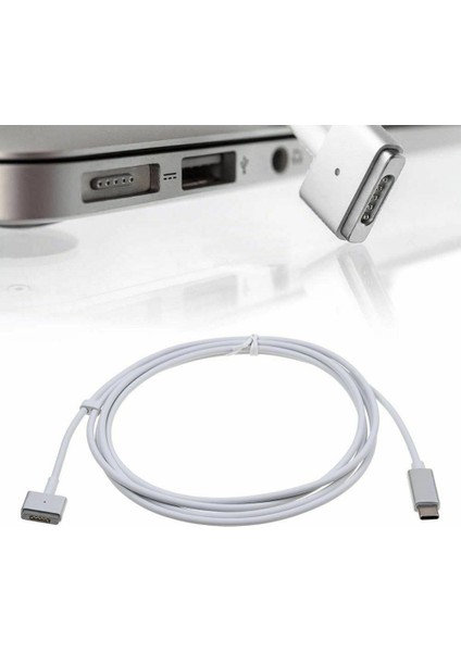 Macbook Magsafe 2 Type-C To Magsafe 2 Şarj Kablosu