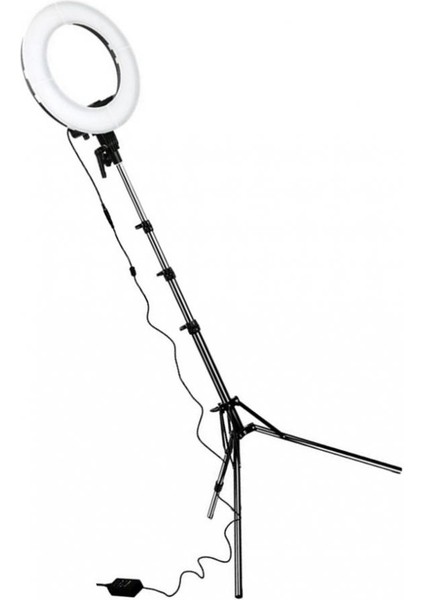 Youtube Videoları, Makyaj, Android Uyumlu Için 18 '' LED Tripod Için LED Telefon Sahibi