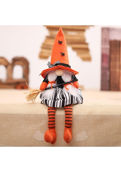 Cadılar Bayramı Gnome Dol Orange