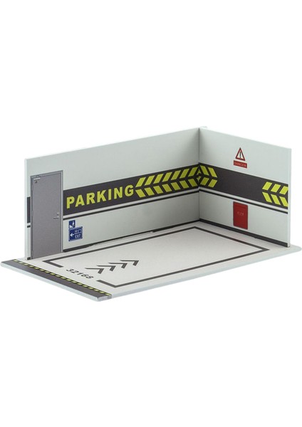 1/32 Model Otopark Sahnesi Yeraltı 32168 Beyaz