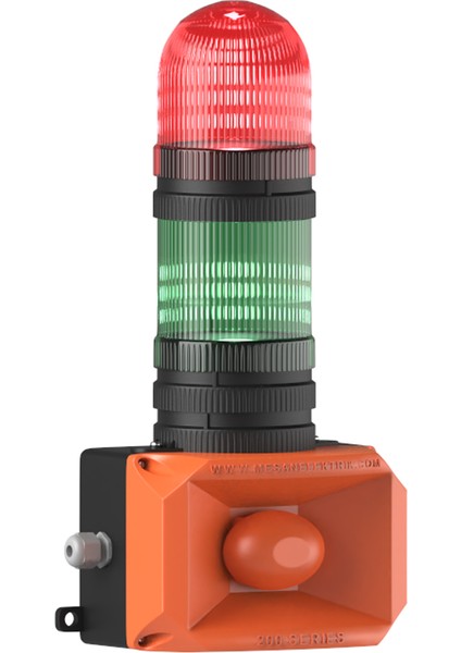 3 Kat LED Multifonksiyon 43 Ses Siren Ses Ayarlı MS 215 220VAC