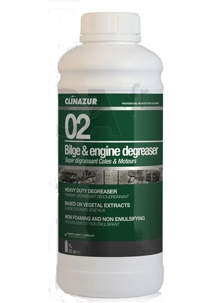 Clın Azur -02- Biolojik Çözünen Sintine Temizleyici 1 L.