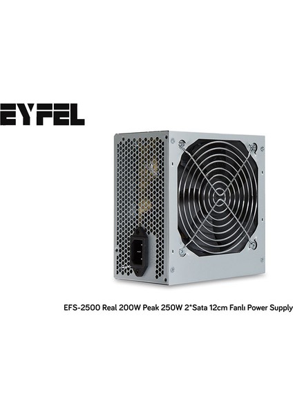 EFS-2500 Peak 250W 12CM Fan Psu