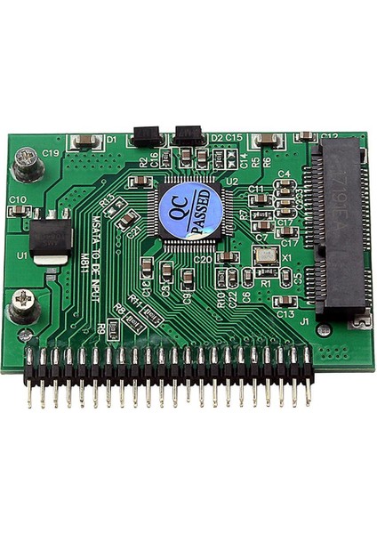 Msata - 2.5 Inç 44PIN Ide HDD Adaptör Dönüştürücü 5V Pc Kart Röleleri (Yurt Dışından)