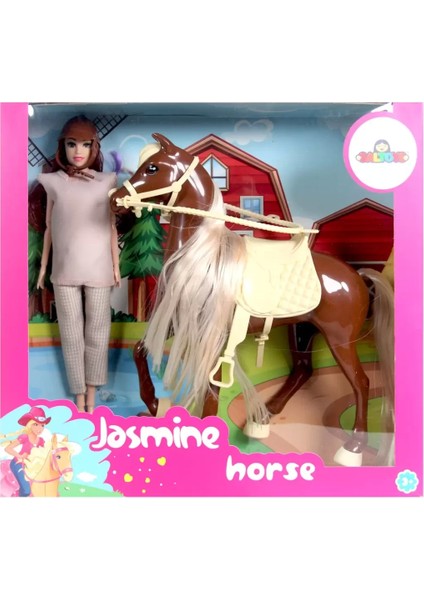 Jasmine Horse Bebekli Kahve GLT-E301-D