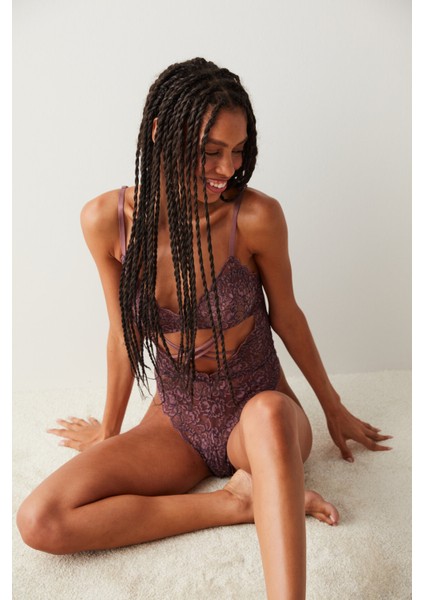Dantella Full Lace Bodysuit