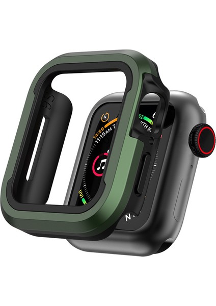 Apple Watch 7 45MM Zırh Koruyucu Wiwu JD-101 Defender Akıllı Saat Kasa Koruyucu
