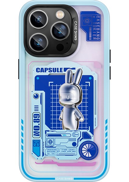 Apple iPhone 14 Pro Kılıf Magsafe Şarj Özellikli Benks Casebang Rabbit Kapak