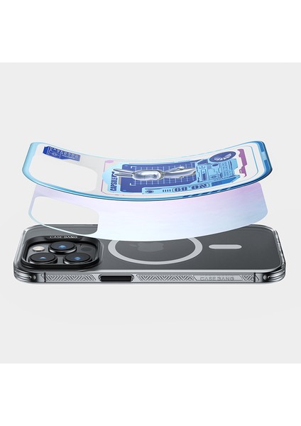 Apple iPhone 14 Pro Kılıf Magsafe Şarj Özellikli Benks Casebang Rabbit Kapak