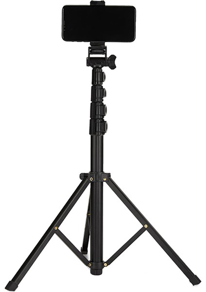 Mt-39 5 Kademeli 153CM Fonksiyonel 2 In 1 Monopod 360 Derece Dönebilen Başlıklı Tripod