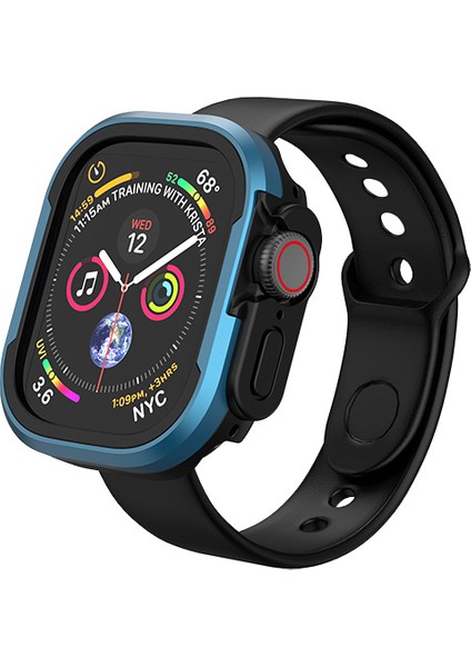 Apple Watch Ultra 49MM Zırh Koruyucu Wiwu JD-101 Defender Akıllı Saat Kasa Koruyucu