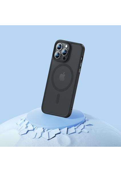 Apple iPhone 14 Pro Max Kılıf Magsafe Şarj Özellikli Benks Mist Hybrid Kapak