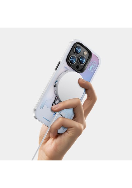 Apple iPhone 14 Pro Max Kılıf Magsafe Şarj Özellikli Benks Casebang Explore Kapak