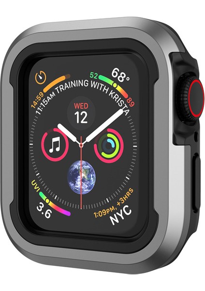 Apple Watch 7 45MM Zırh Koruyucu Wiwu JD-101 Defender Akıllı Saat Kasa Koruyucu