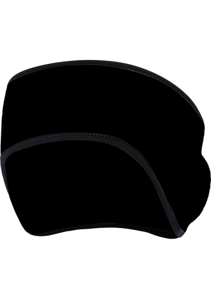 Kış Kafa Bandı Açık Sıcak Kulak Isıtı Muffs Kapak Kayak Spor Ter Bandı Siyah