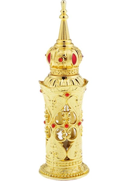 1 Pip 3ml Retro Esansiyel Yağ Parfüm Şişe Cam Metal Parfüm Şişe Altın fiyatları