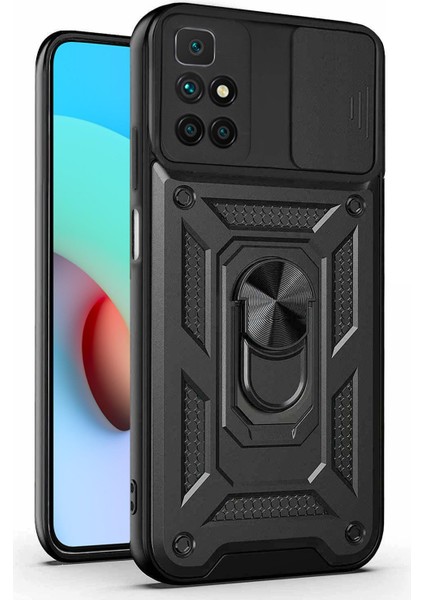 Xiaomi Redmi 10 Kılıf Impact Resistant Siyah