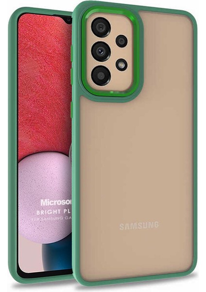 Samsung Galaxy A23 Kılıf Bright Planet Yeşil