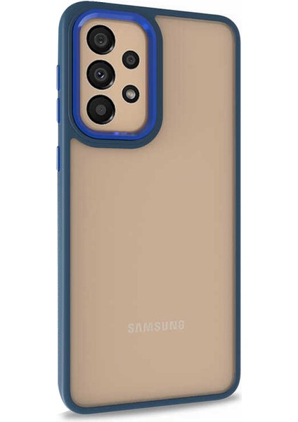 Samsung Galaxy A23 Kılıf Bright Planet Lacivert
