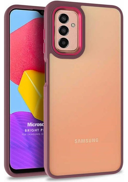 Samsung Galaxy M23 Kılıf Bright Planet Kırmızı