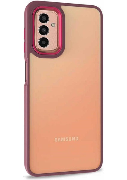 Samsung Galaxy M23 Kılıf Bright Planet Kırmızı