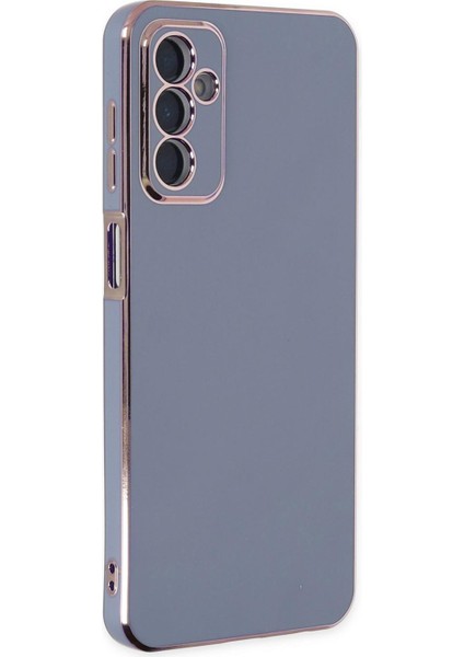 Samsung Galaxy M23 Kılıf Olive Plated Lavanta Grisi