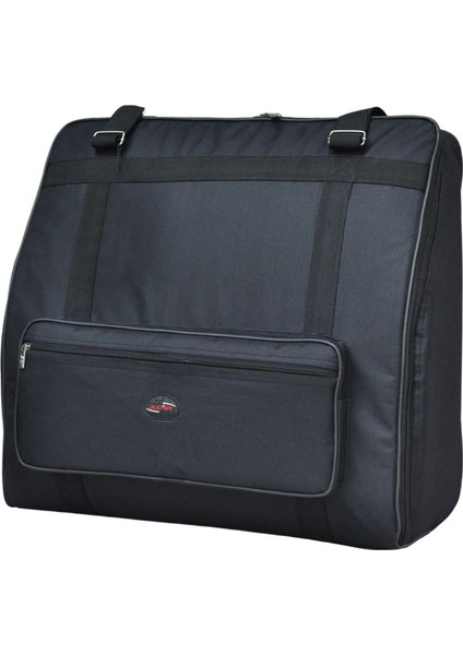 Akordeon Konser Torbası 120 Bas Siyahı Için Ayarlanabilir Kayışlarla Taşıma Çantası (Yurt Dışından)