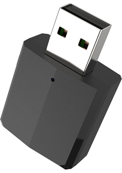 3'ü 1 Arada Bluetooth 5.0 USB Bluetooth Adaptör Ses Alıcı Siyah (Yurt Dışından)