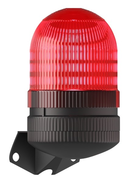 LED Multifonksiyon Tek Ses Siren MS 5815 Kırmızı 12-60VAC/DC