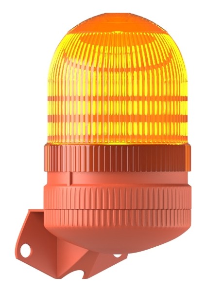LED Multifonksiyon Tek Ses Siren MS 5815 Turuncu 85-260VAC
