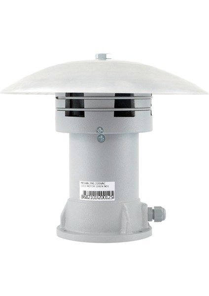 Motor Siren No 1 Alüminyum Döküm 150W MS 290 220VAC