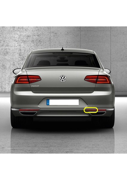 Vw Passat B8 2015-2019 Arka Tampon Sağ Iç Reflektörü 3G0945104A