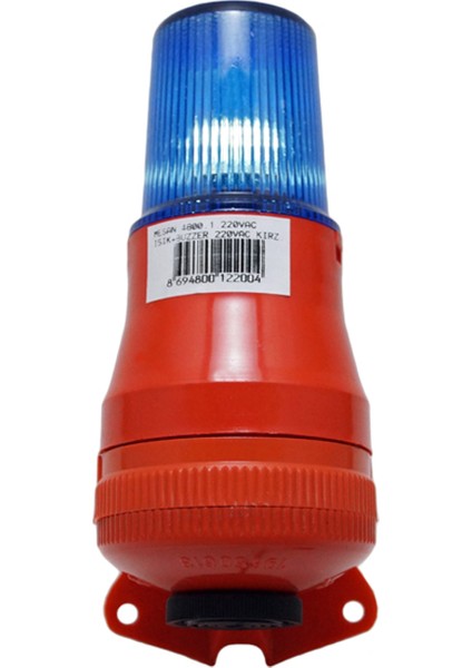 E14 Sabit Ampul Buzzer MS 4800 Mavi 24VDC