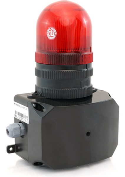 LED Multifonksiyon 43 Ses Siren MS 242 Kırmızı 110-220VAC