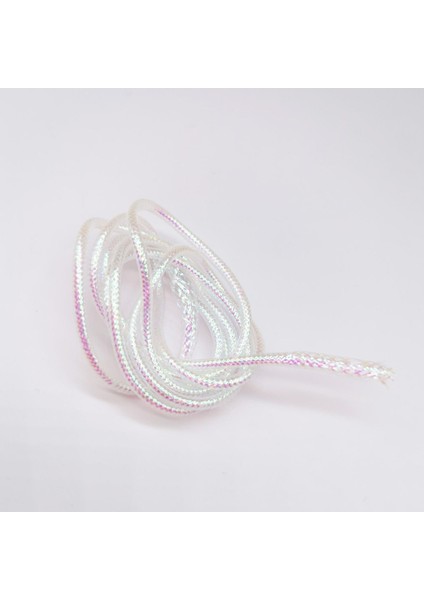 4M Mylar Örgü Boru Sineği Bağlama Malzemeleri Balıkçılık Diy Aleti Beyaz Aracı 6Mm (Yurt Dışından) modelleri