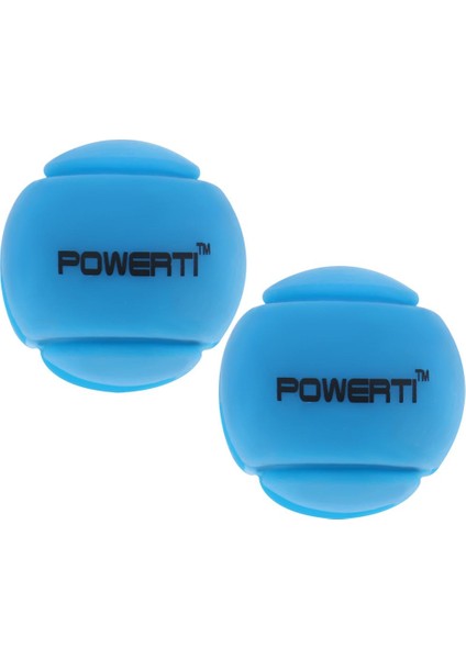 Tenis Raket Badminton Squash Raket Sönümleyicileri (2 Adet) Mavi (Yurt Dışından)