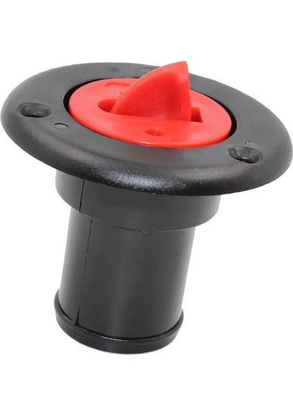 Siyah Naylon 38Mm 1 1/2 "Yakıt Gaz Dökme Dolgusu Ve Tekne Için Kırmızı Aydınlatma Montajı (Yurt Dışından)