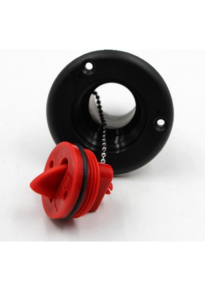 Siyah Naylon 38Mm 1 1/2 "Yakıt Gaz Dökme Dolgusu Ve Tekne Için Kırmızı Aydınlatma Montajı (Yurt Dışından) modelleri