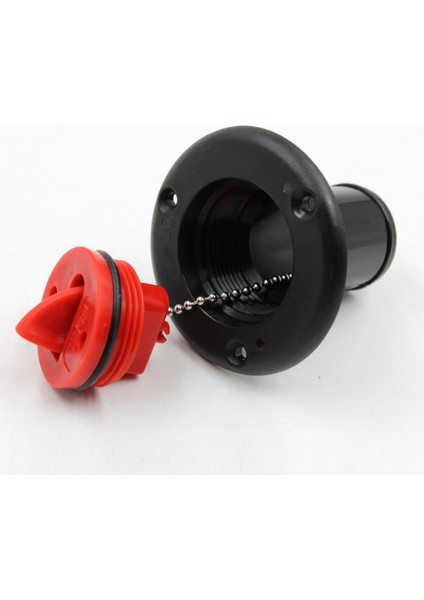 Siyah Naylon 38Mm 1 1/2 "Yakıt Gaz Dökme Dolgusu Ve Tekne Için Kırmızı Aydınlatma Montajı (Yurt Dışından) fırsatları