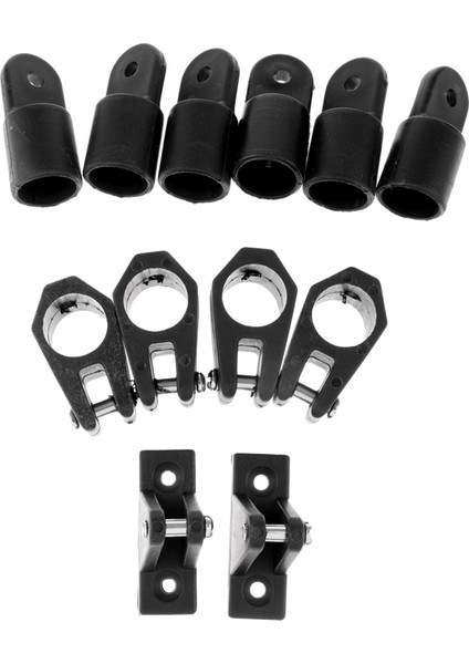 22Mm 6Parça Göz Ucu 4Parça Çene Slaydı + 2Parça Güverte Erkekteşe Tekne Bimini Üst Bağlantı (Yurt Dışından) modelleri