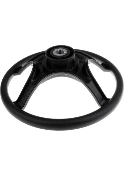 330Mm Siyah Abs 4 Konuşma 3/4 "Deniz Spor Teknesi Direksiyon Simidi (Yurt Dışından)