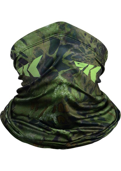 Soğutma Boyun Bisiklet Bandana Yüz Kapak Eşarp Kafa Bandı Yeşil (Yurt Dışından)