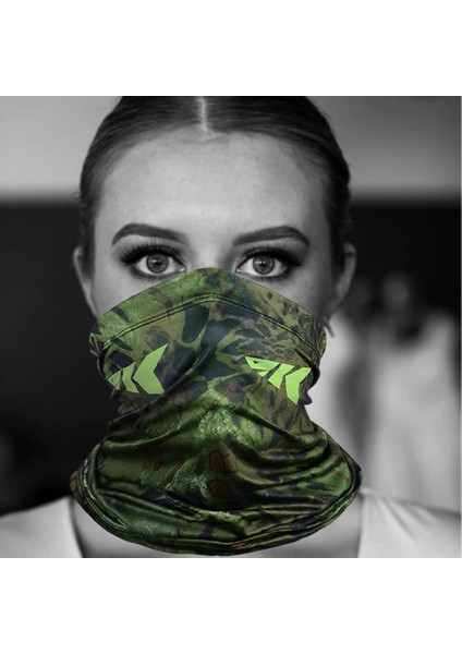 Soğutma Boyun Bisiklet Bandana Yüz Kapak Eşarp Kafa Bandı Yeşil (Yurt Dışından) modelleri