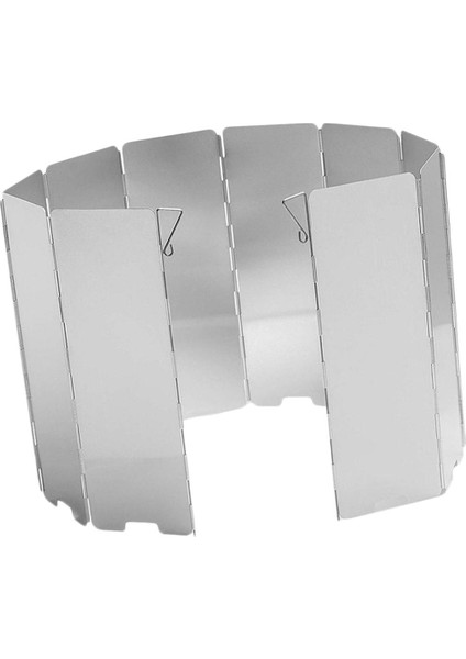 8- Katlanabilir Rüzgar Pişirme Ön Cam Ocak Rüzgar Ekranı (Yurt Dışından)