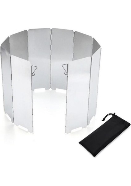 8- Katlanabilir Rüzgar Pişirme Ön Cam Ocak Rüzgar Ekranı (Yurt Dışından) fırsatları