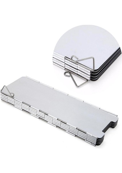 8- Katlanabilir Rüzgar Pişirme Ön Cam Ocak Rüzgar Ekranı (Yurt Dışından) indirimleri