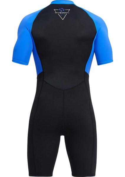 Strade Store Erkek Şort Wetsuit Surf Spearfishing Için Tam Vücut Ön Zip (Yurt Dışından)