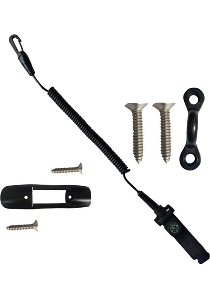 Kayak Kürek Klipsi Tutucu Kayık, Kaçırılan Iple Monte Klips